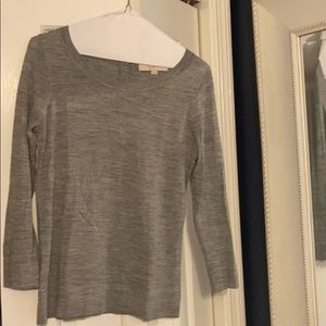 Loft gray sweater